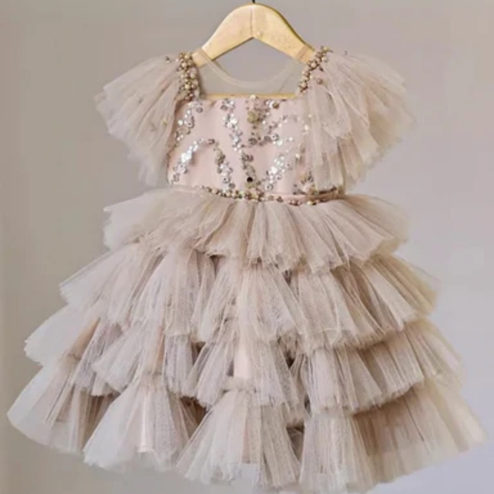 Elegant Layered Tulle Dress